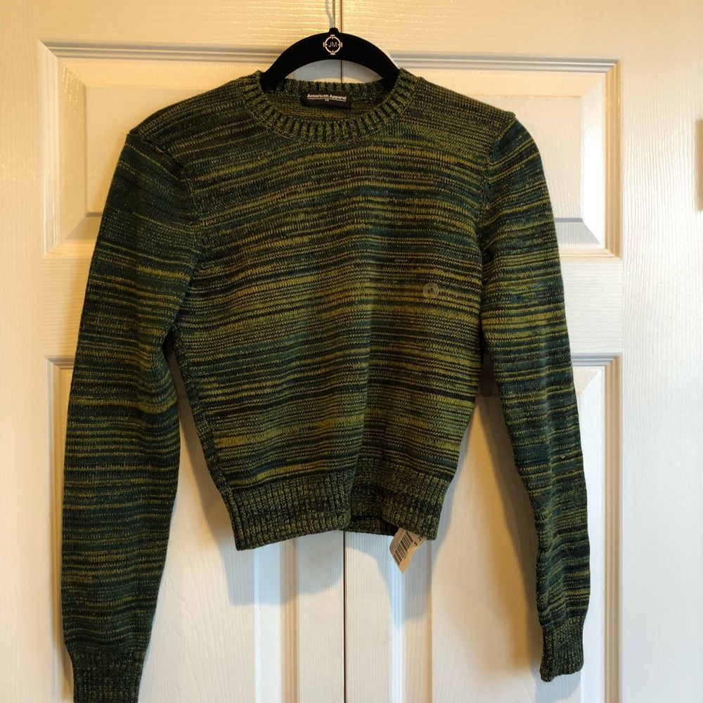 NWT American Apparel Cropped Sweater
